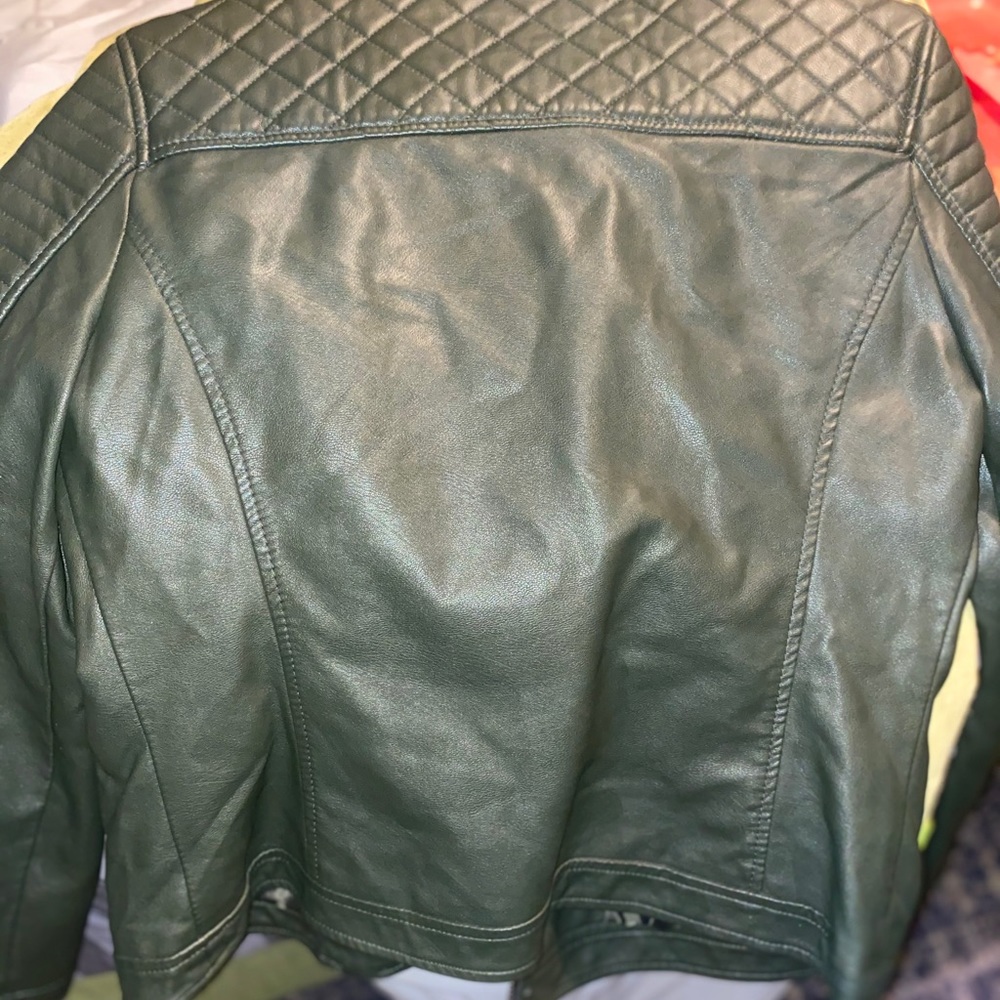 Leather motorcycle jacket - Picture 3 of 5